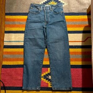 Levi’s Ribcage ankle jeans 30